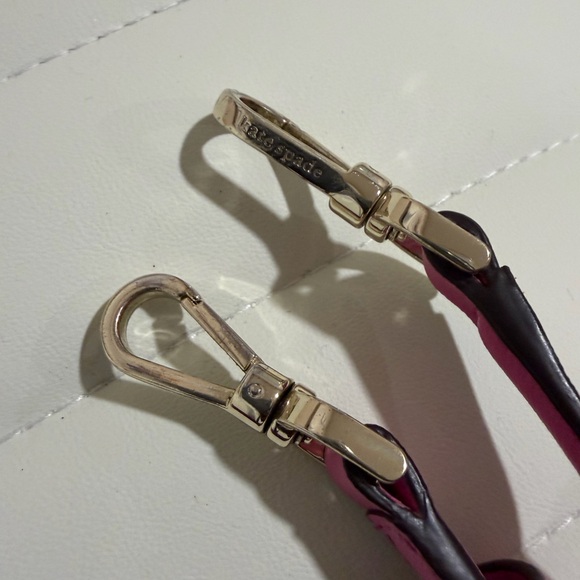 kate spade Pink Dome Satchel with Fuchsia Handles - Picture 9 of 13